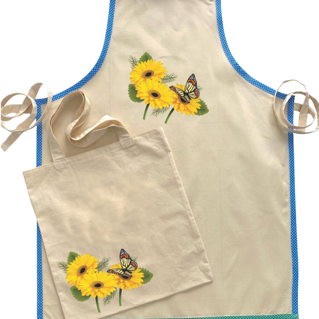 Set Combinado de Bolsa y Delantal