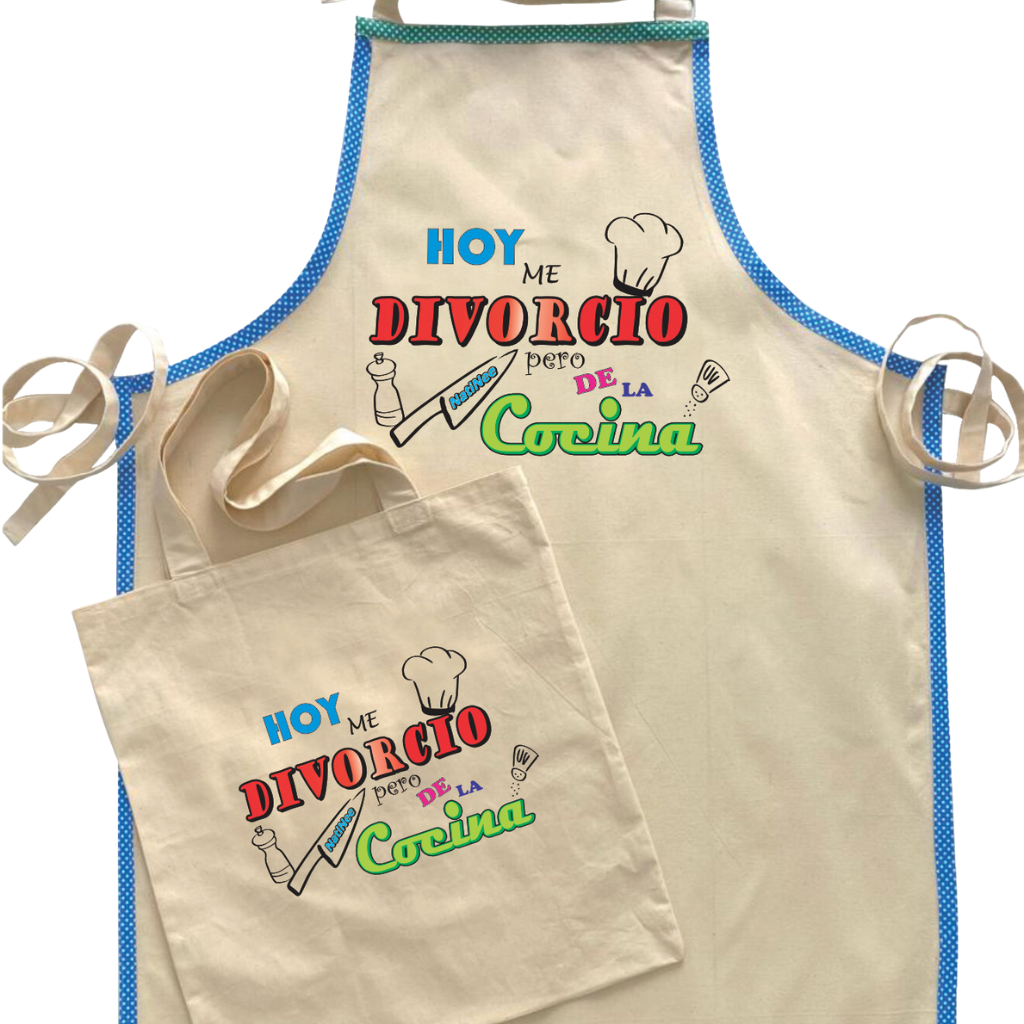 Set Combinado de Bolsa y Delantal
