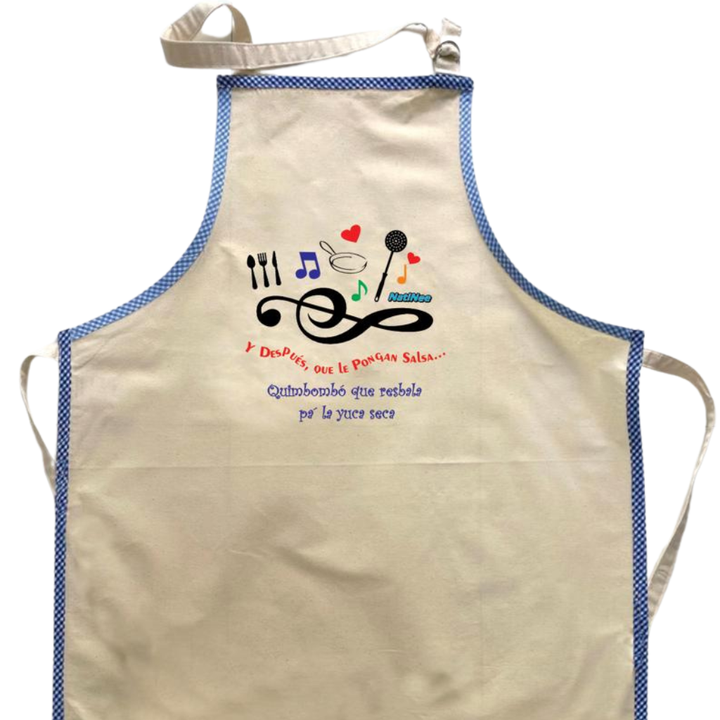 Apron ya jikoni NatiNee – Delantal de Cocnina NatiNee