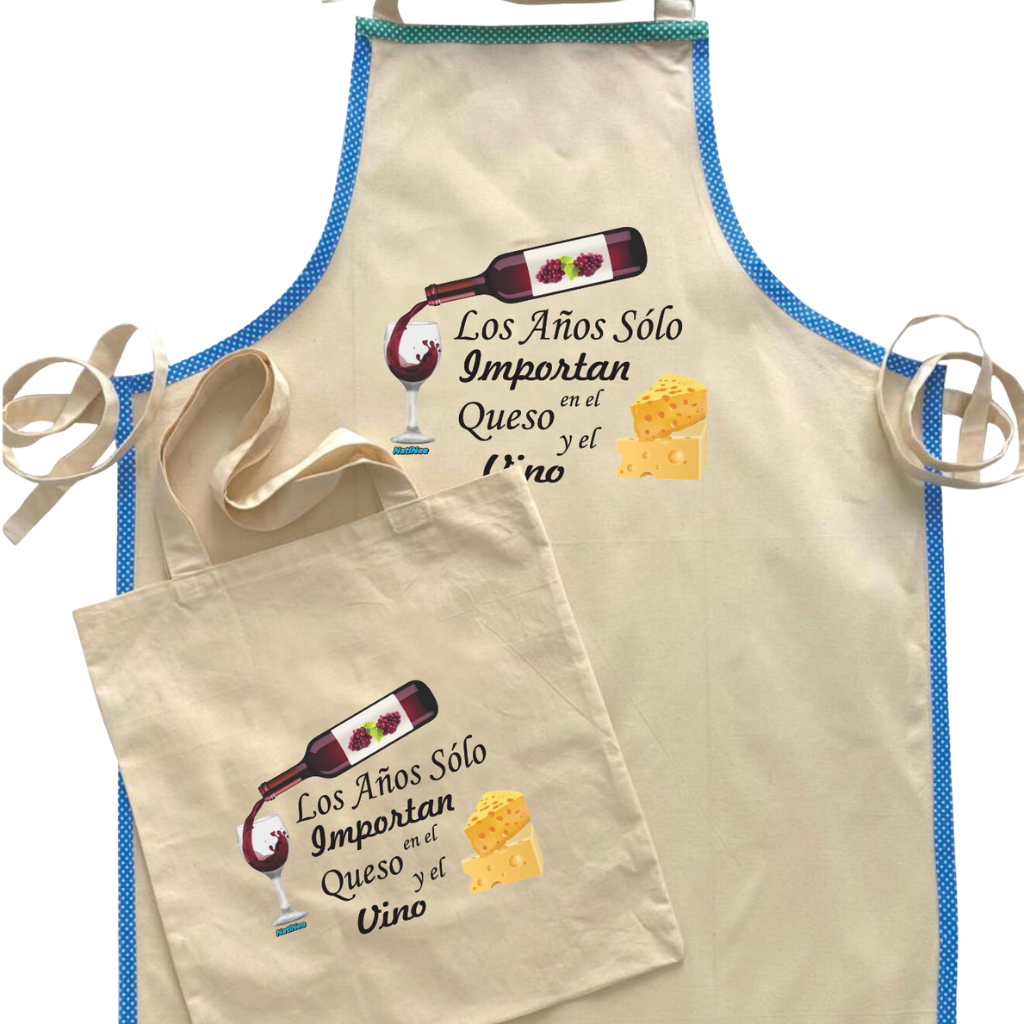 Set Combinado de Bolsa y Delantal