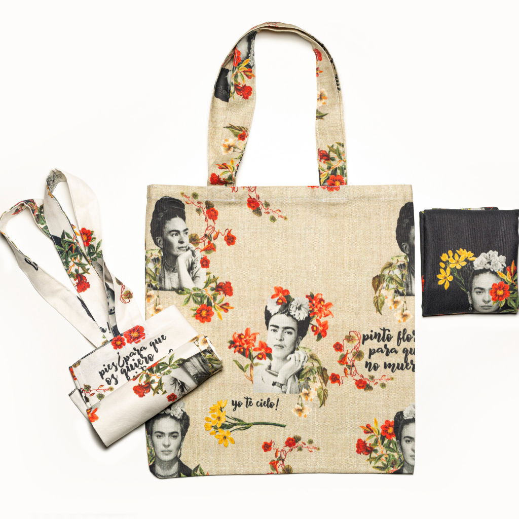 Bolsa de tela online frida kahlo